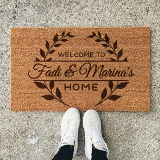 Personalized Door Mat (Family)