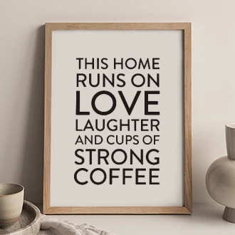 But First Coffee Framed Print